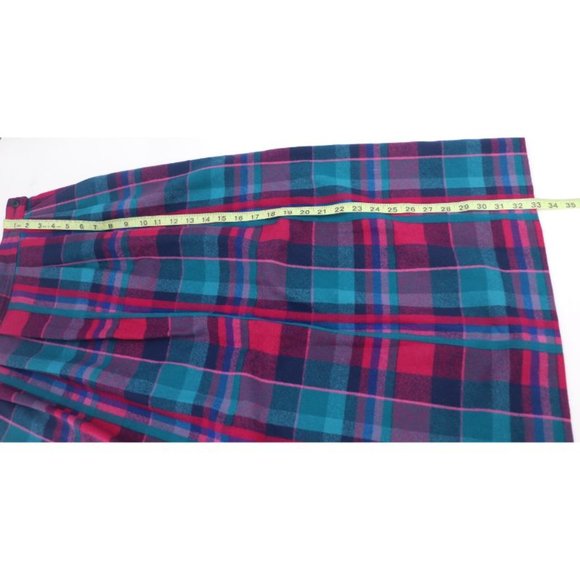 Vintage pendleton women's 10 tweed virgin wool skirt set jacket plaid pleated - Picture 6 of 13